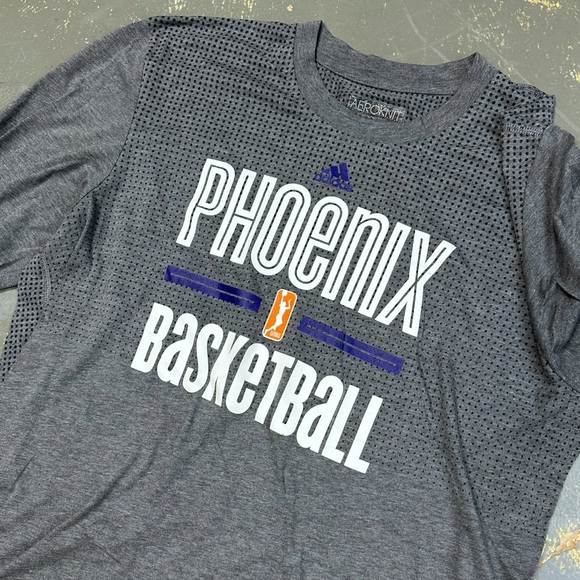 Adidas Phoenix Mercury WNBA Warm Up Shirt XL Diana Taurasi Basketball Aeroknit - Picture 3 of 7